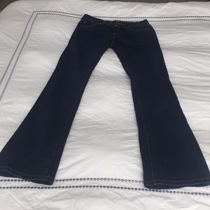 Makers of True Originals skinny boot leg jean